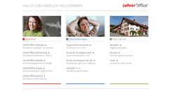 Desktop Screenshot of lehreroffice.ch